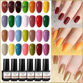 Маникюрный салон 15 Цветной Лак для ногтей Soak Off Uv Led Гель Профессиональный Лак Для ногтей Аксессуары для ногтей Гель-лак для ногтей Diy Nails 7 мл